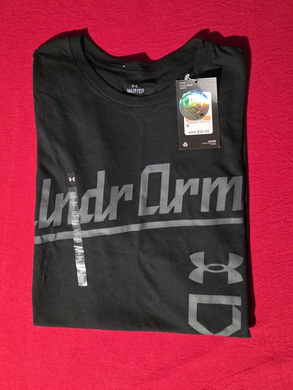 Under Armour Men’s Black Graphic Logo T-Shirt
